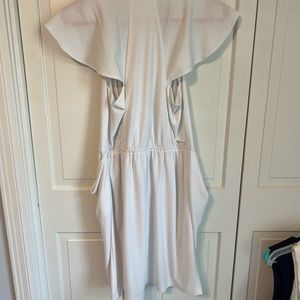 BCBG white cocktail dress